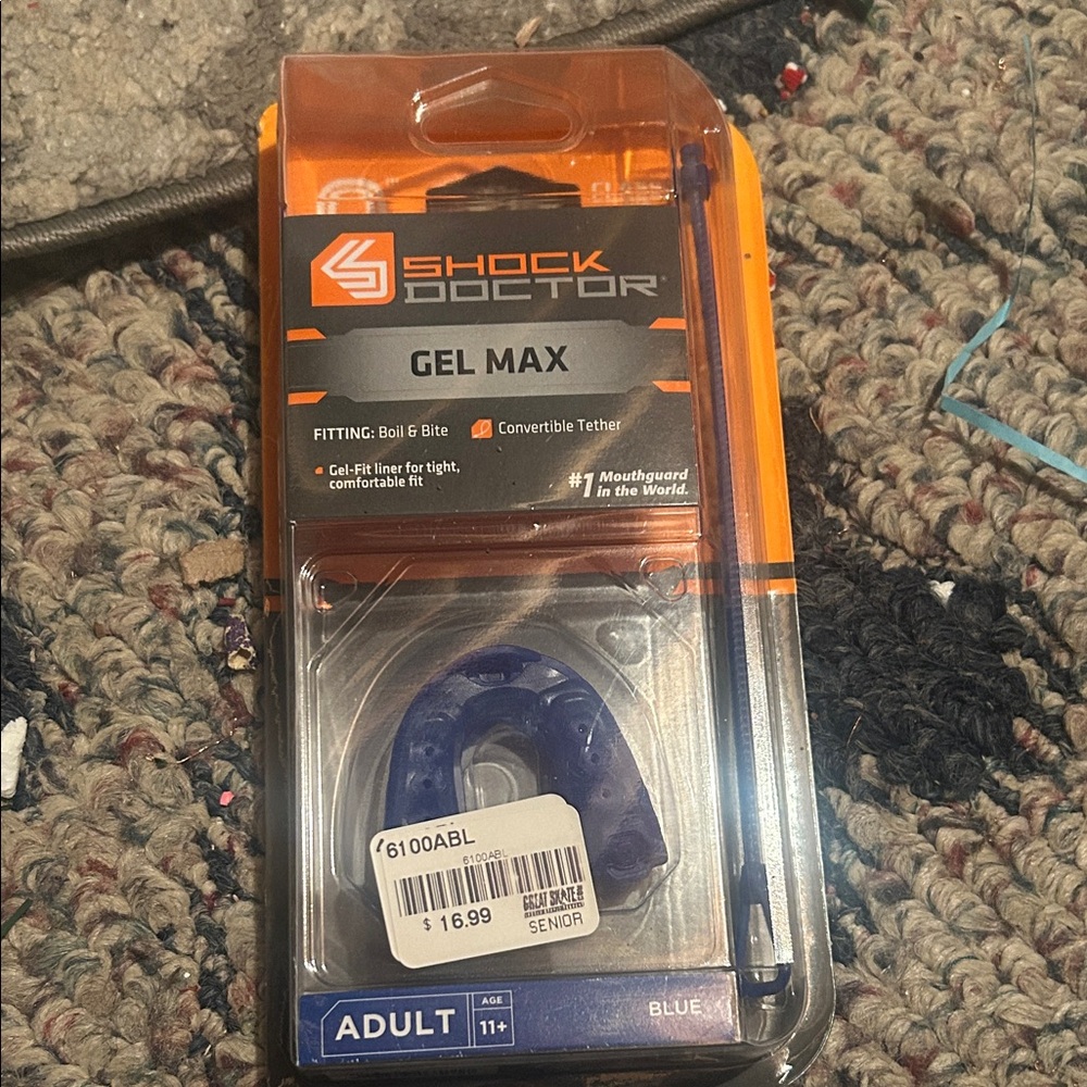 Gel Max Mouthguard - Blue